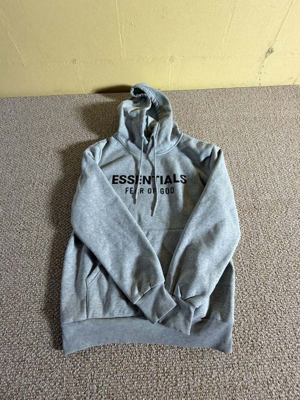 Fear of God Essentials Hoodie Light Heather Grey